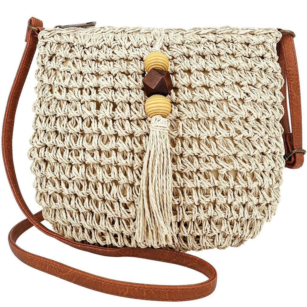 5626 Small Summer Beach Bags Straw Beach Bag Woven Purse Small Handbag
